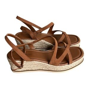 Lucky Brand Carolie Espadrille Wedge Sandals Women’s Size 11 NWOT